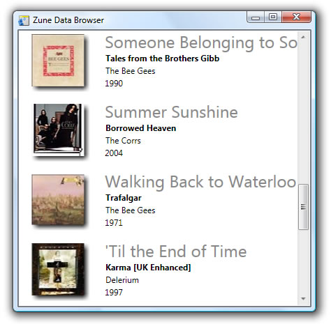 Wpf Listbox