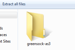 greensock as3 folder