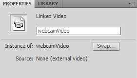 webcam video instance name