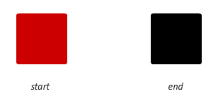 example of a 0 second transition