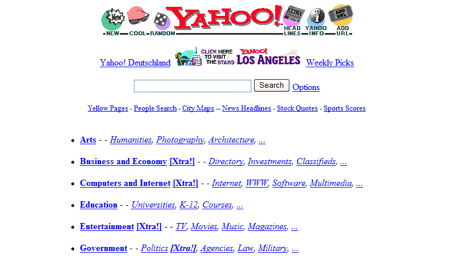 old yahoo back in the day