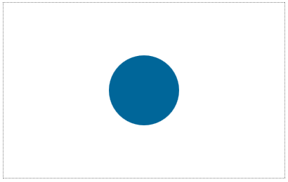 you will see a single blue circle
