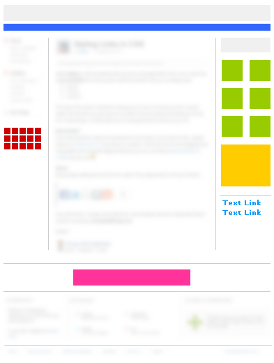 ad location on the home page