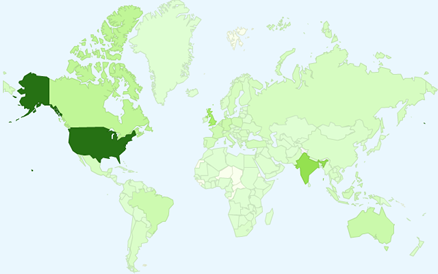 where visitors come from