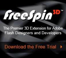3D Extension for Adobe Flash CS3 and CS4