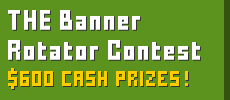 Banner rotator contest with cash prizes