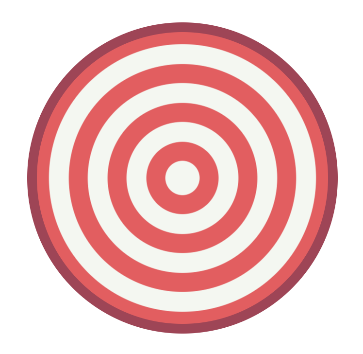 Zooming Concentric (Striped) Circles | KIRUPA