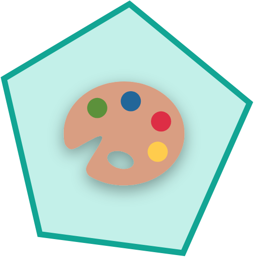 Random Color Palette badge