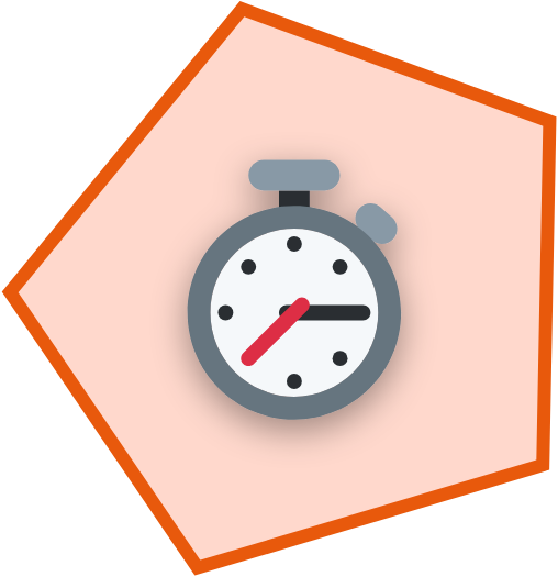 Stopwatch badge