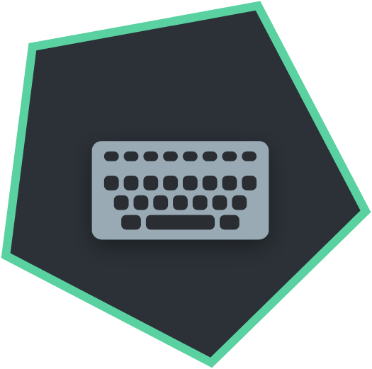 Typewriter Effect badge