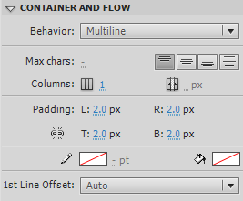 container and flow category