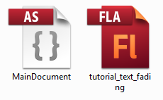 two files happily together