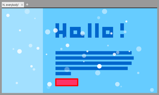 snow in the browser