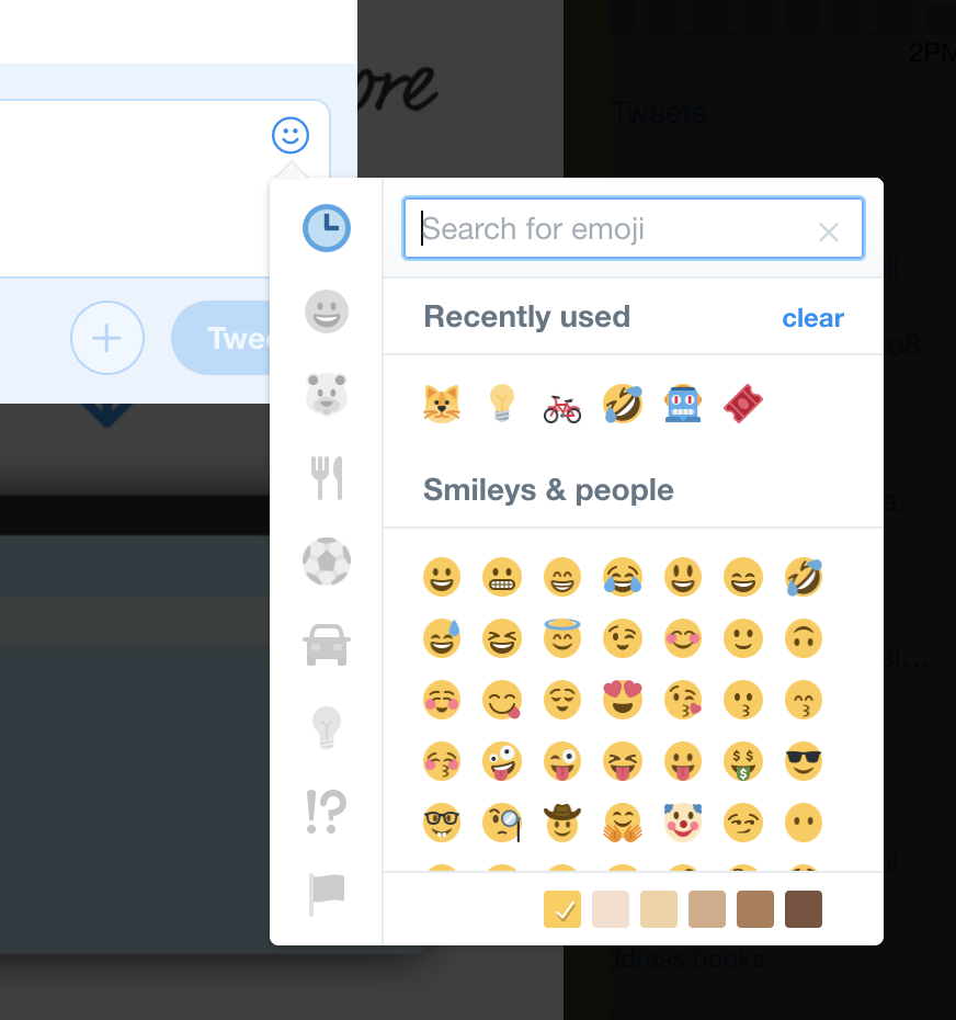 An example of an emoji picker!