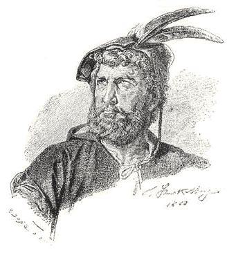 guy with feathers