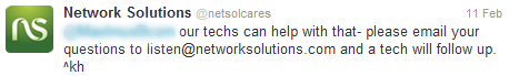 network solutions twitter
