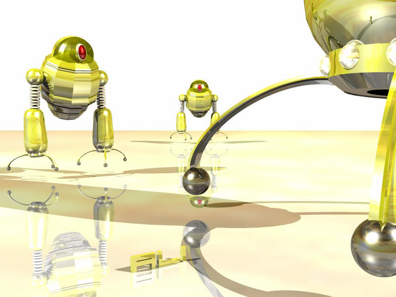 cybergold's entry in the Cleaning Robot battle