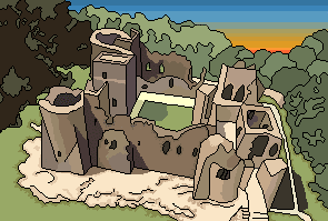 kit's entry in the Pixel Castle battle
