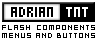 flash menus, buttons and components